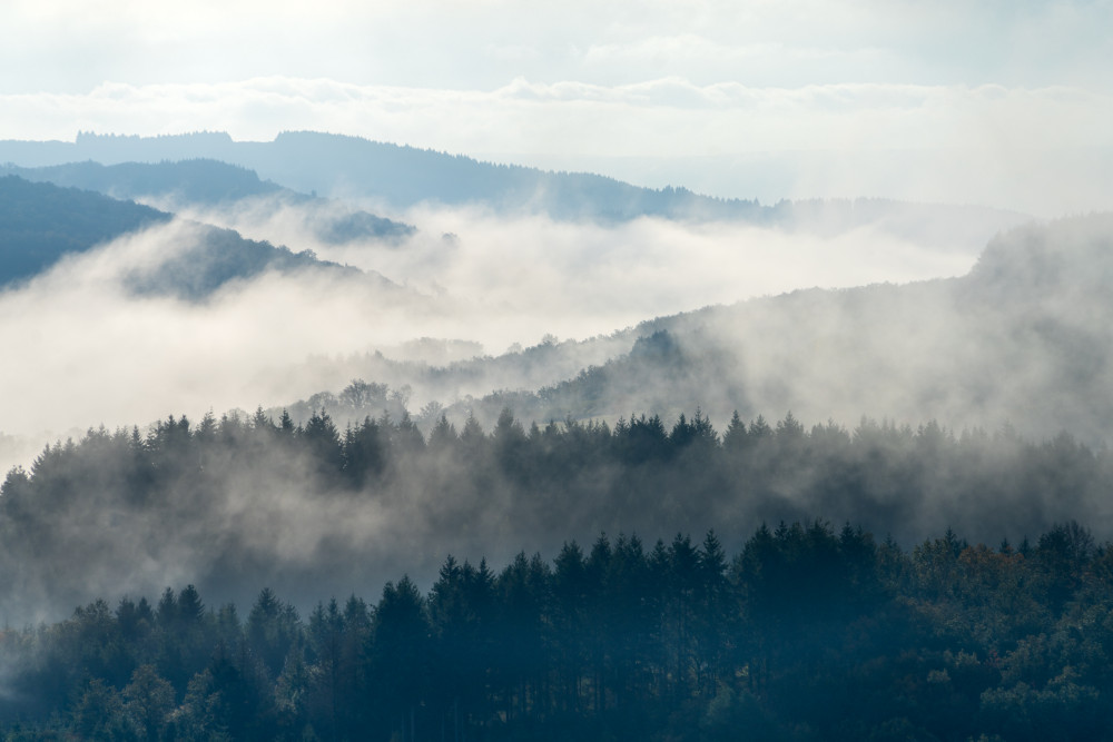 Early morning at Morvan — Fine-art paper