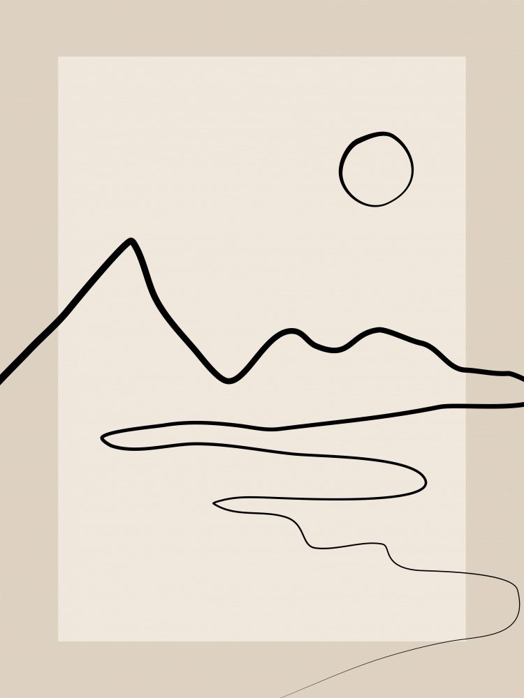 3X4 Aspectratiolineart2 — Canvas