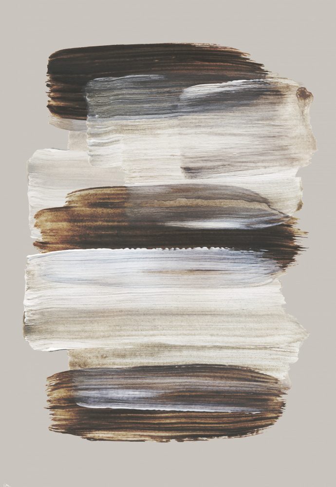 Abstract Brush Strokes 108 — Canvas