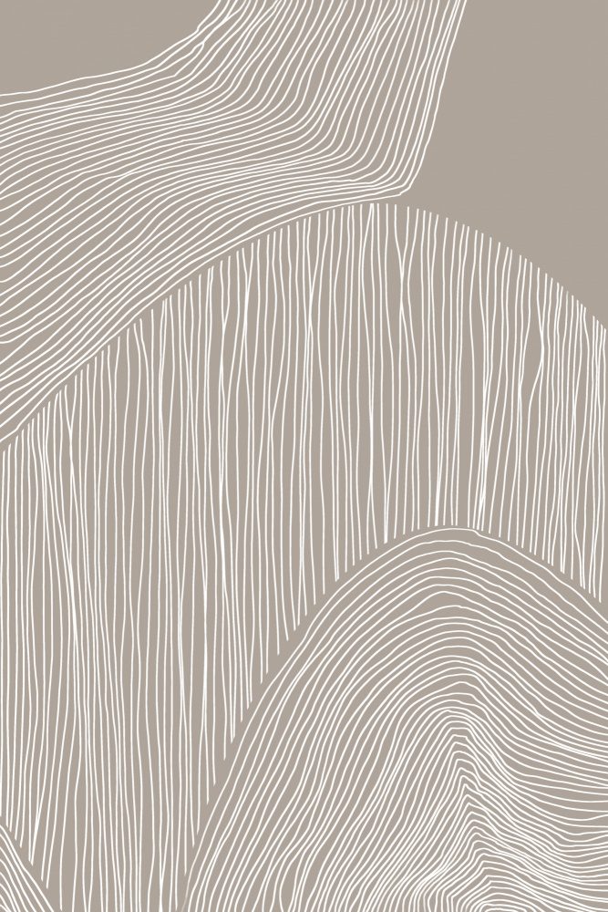 Abstract Organic Lines — Canvas