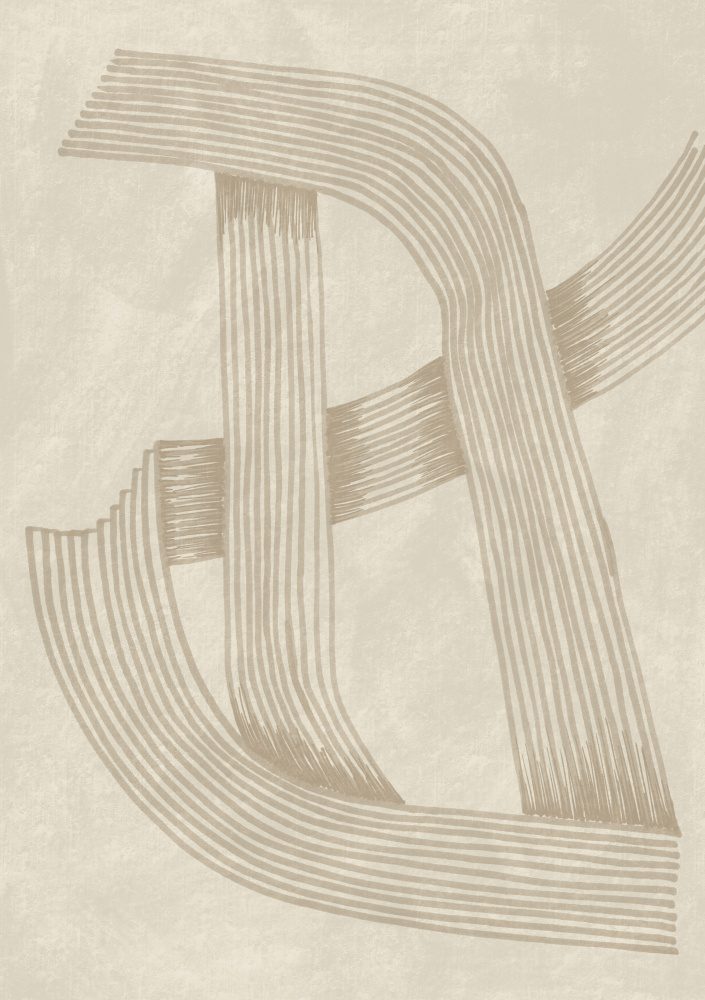 Abstract Sophisticated Line 02 — Canvas