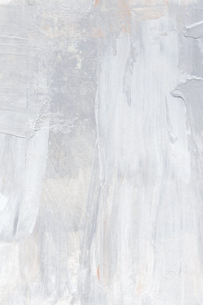Soft Muted Gray Brushstrokes — Canvas