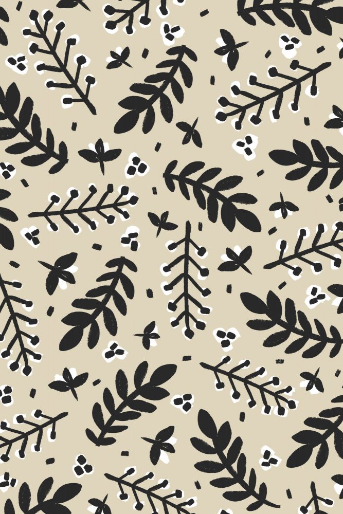 Leafy Harmony — Canvas