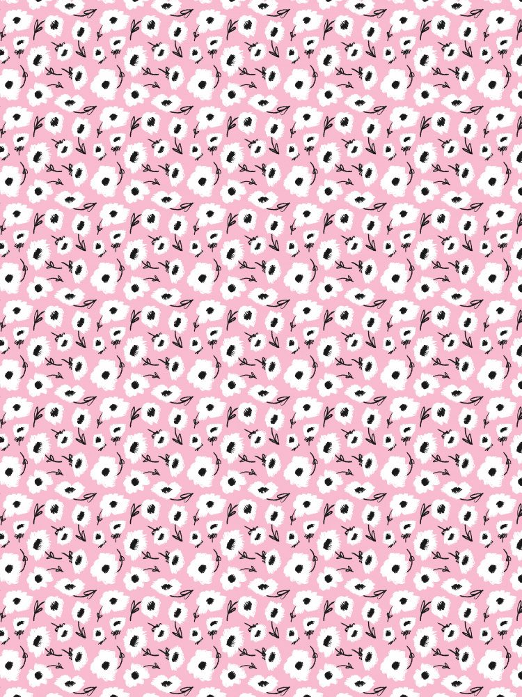 Pink Petal Harmony — Canvas