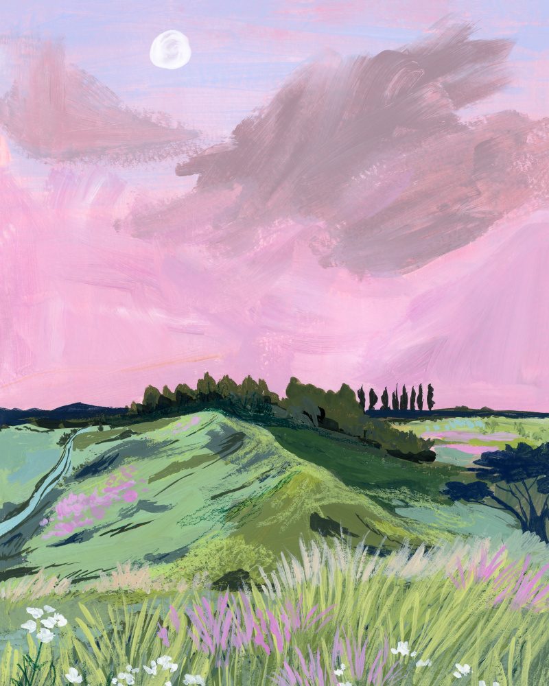 Morning Calm — Canvas
